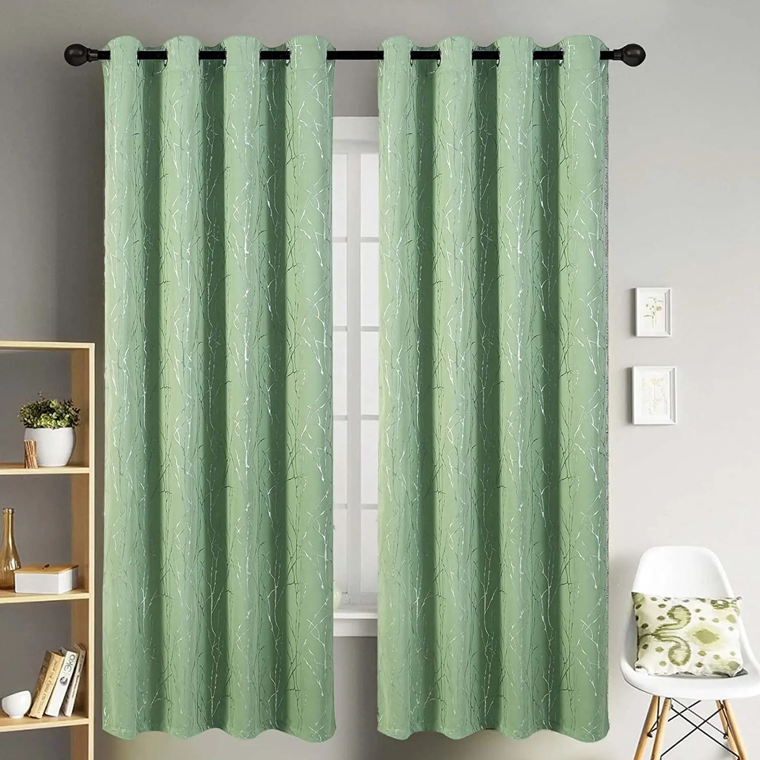 Latest Curtain Fashion Designs Jacquard Curtain Home Used Blackout Curtain