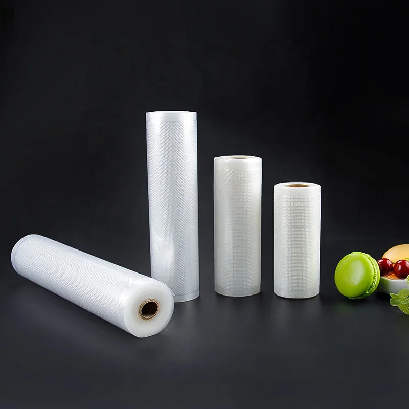 Embossed Roll Packing Compressed Plastic Food Vacuum Sealer Seal Storage Bags