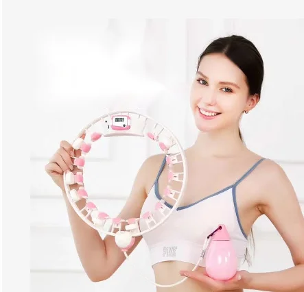 JINDAOKANG Himirror hula hoop Physical Fitness equipment weight loss  exercise fitness hula-hoop Belt massager
