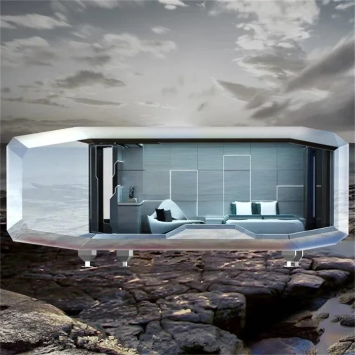 Ready-Made Modular Portable Container House Prefabricated Modern Room Living Space Capsule