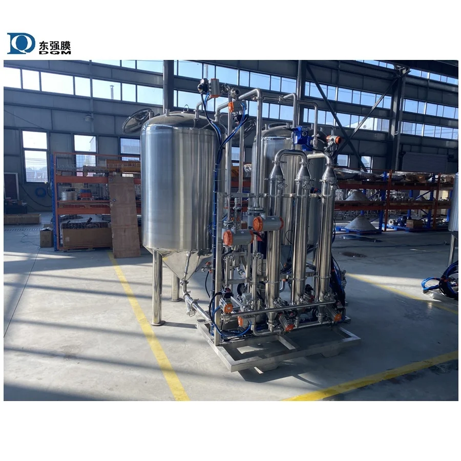 MF/UF/NF ceramic membrane system