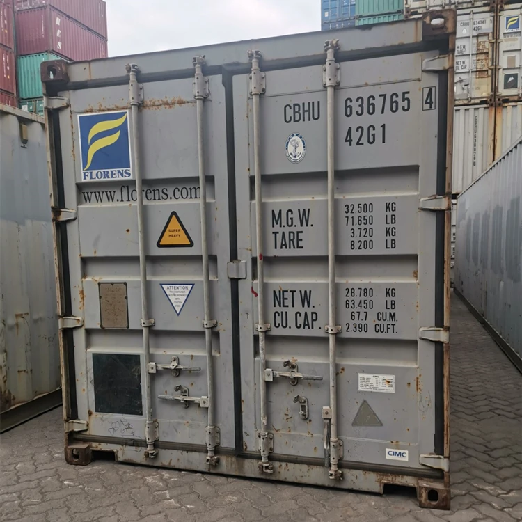 simple design 20ft Length new shipping container for sale