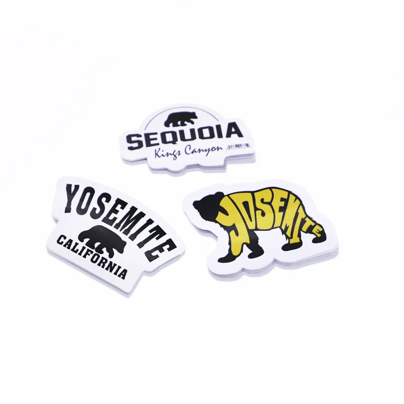Movable Adhesive High Quality PVC Stickers With Multiple Shapes and Uniform Printing