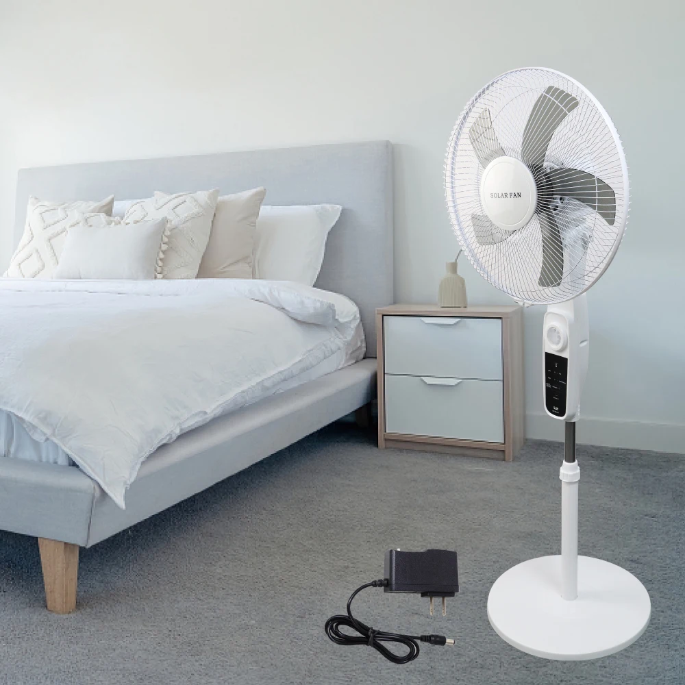 Floor12v dc fan Lighting fan USB output Multi-wind speed battery power supply standing fan