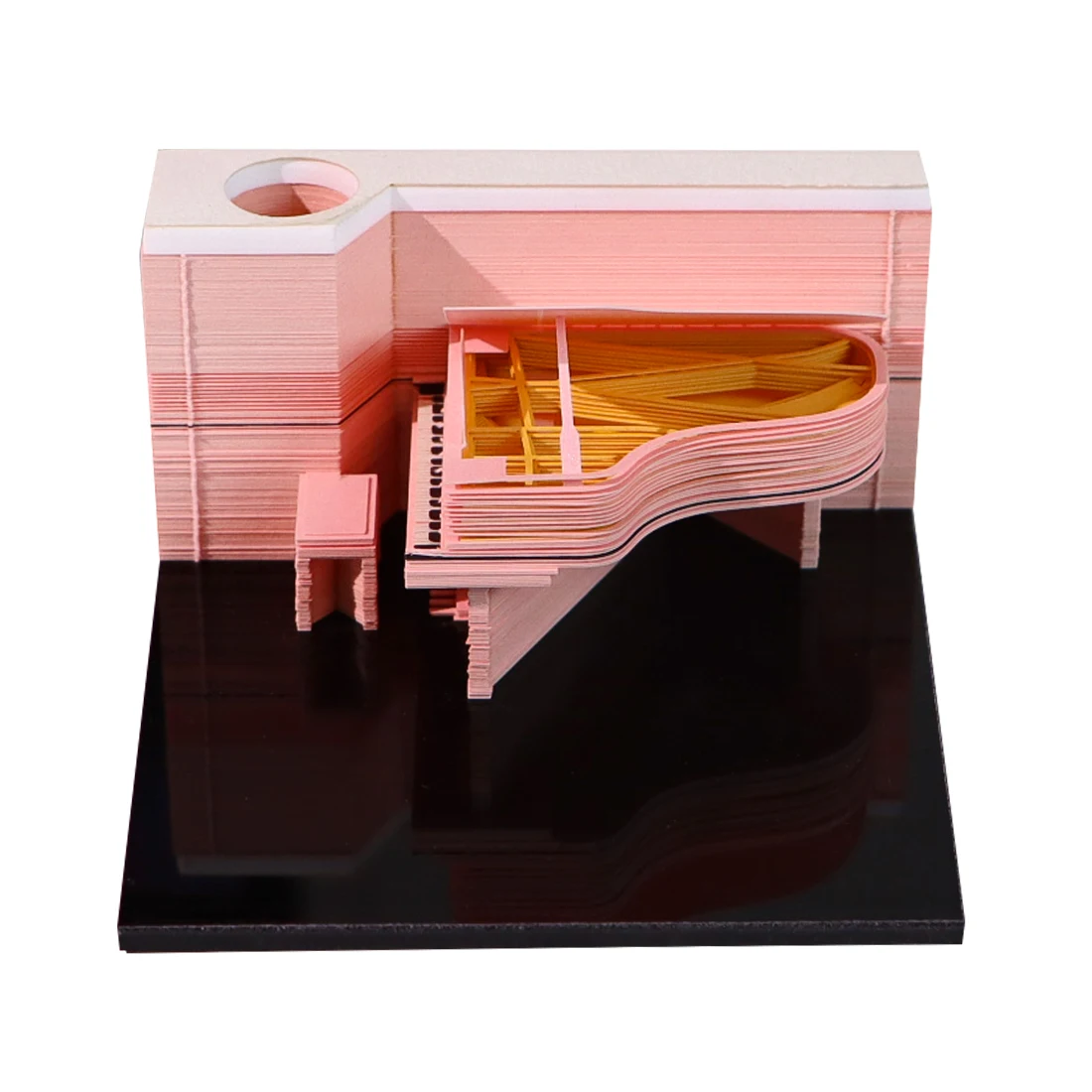 Art And Craft With Paper Custom piano Calendar 2025 Piano Sticky Note Paper Notepad Gift Items