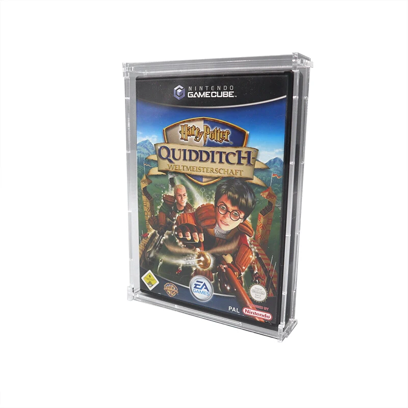 Акриловый футляр с УФ-защитой для Nintendo Game Cube оригинальная упаковка игровой куб GC
