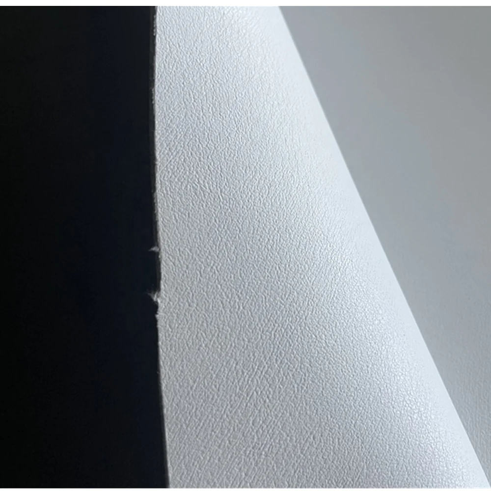 High Quality Waterproof White Soft Neoprene Fabric Laminated Leather For Sofa Bags Upholstery