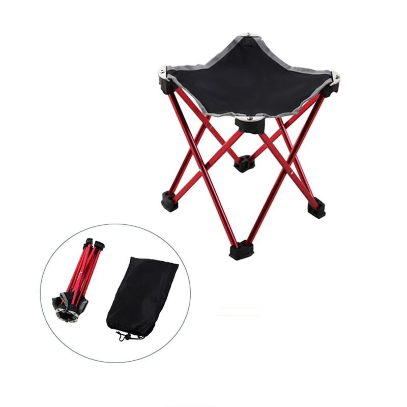 Low price mini size folding stools metal portable camping chair outdoor hiking fishing beach camping chair small size stools