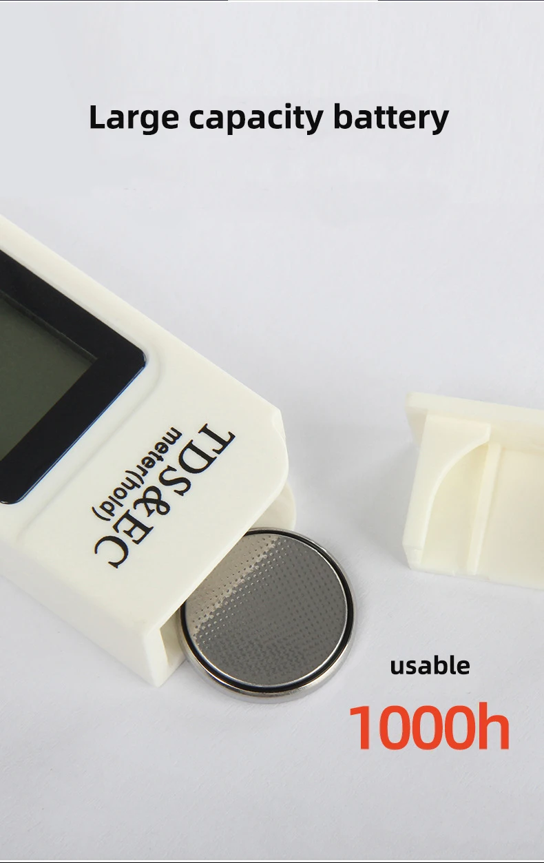 Portable Digital 3 in 1 Portable Dissolved Solids TDS-M2 PPM Water Detector Meter Quality Testing Pen With Leather Sheath