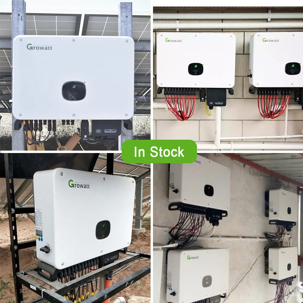 Cheap Price Growatt Zero Export Function 50kw Solar Inverter Three Phase MAC 50KTL3-X 230v 400v Grid Tie Inverter