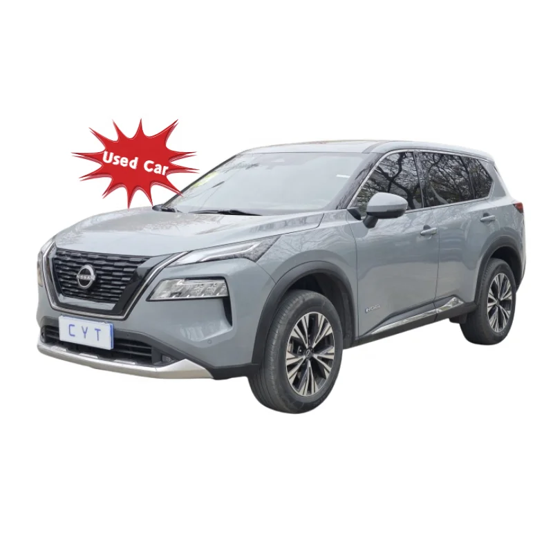 2023 новый серебристый Nissan X-Trail Qijun E-Power супер гибридный двухмоторный 4wd роскошный Подержанный автомобиль Новый дешевый китайский внедорожник