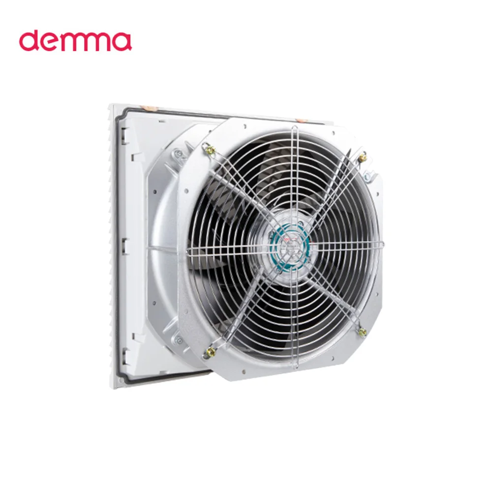 Demma FK6623 24v DC CE сертифицированное оборудование, охлаждающий вентилятор для шкафа, промышленная вентиляция, охлаждающий промышленный фильтр для шкафа