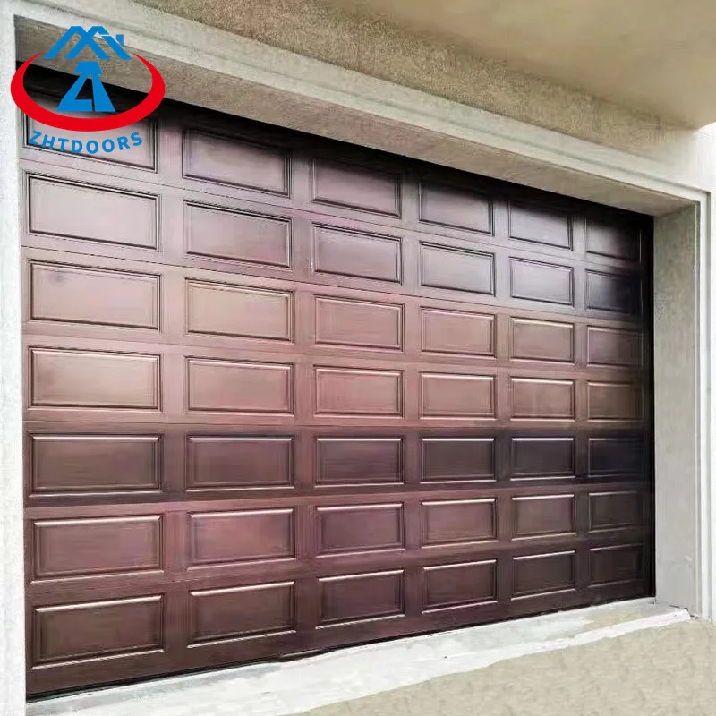 ZHTDOORS Hurricane Effect Glass Garage Door Christmas Garage Door Decor 7x8 Roll Up Garage Door