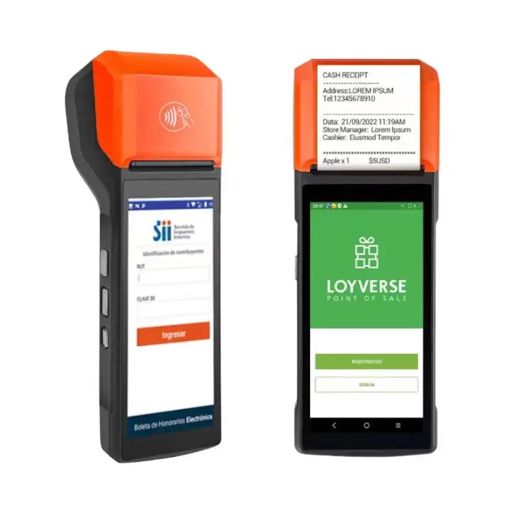 H10 Intelligent POS terminal Touch Screen Android 11 System 8-Core pos machine portable Wireless Wifi 4G POS