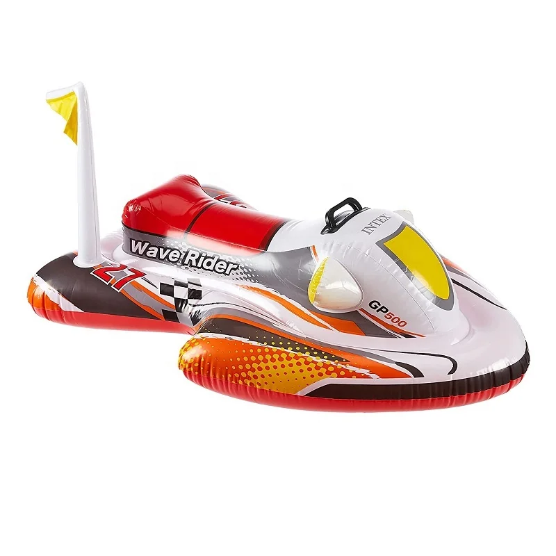 Intex 57520 Children Toy Wave Rider Ride-on With Handle Inflatable Swimming Pool Floating