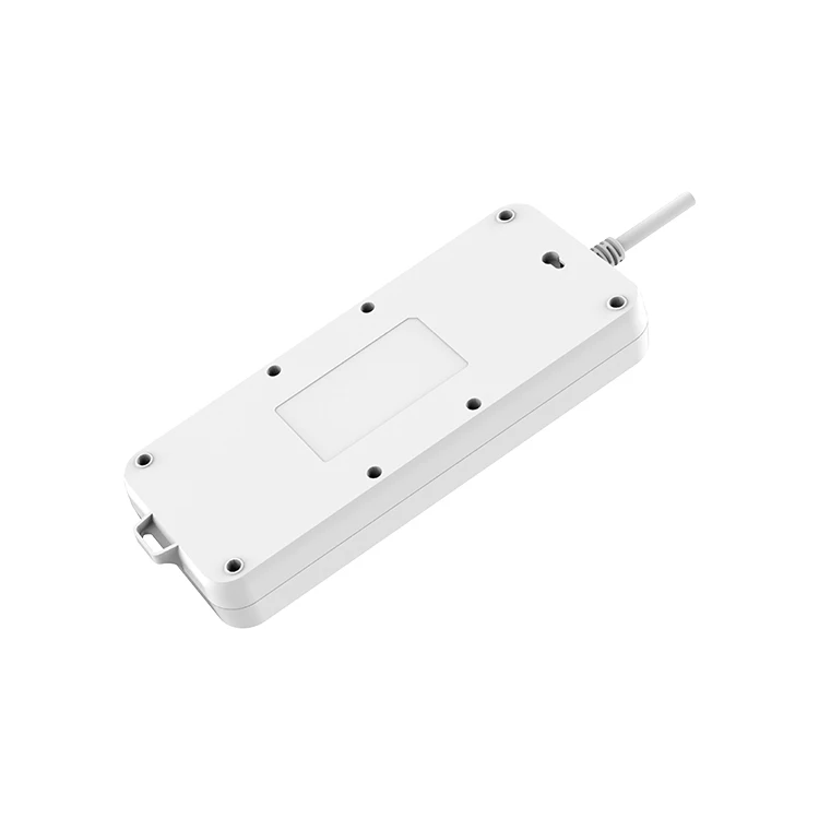 Hot sell Cambodia EU standard 6 way 5 m power cord  electric plugs sockets dc surge protector
