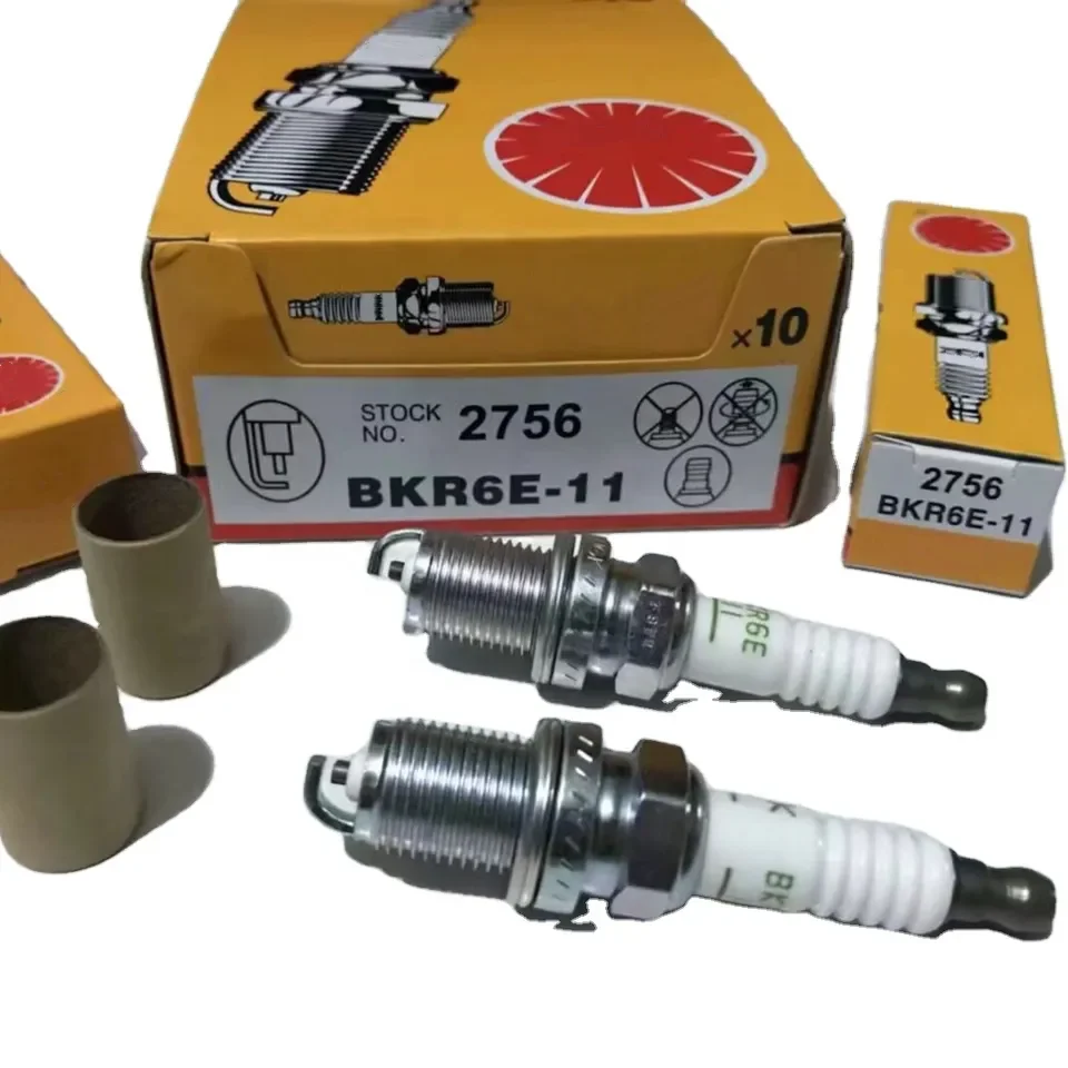Запчасти для автомобильного двигателя части свеч зажигания BKR6E-11 bujia свечи 2756 Иридиевые с дешевой