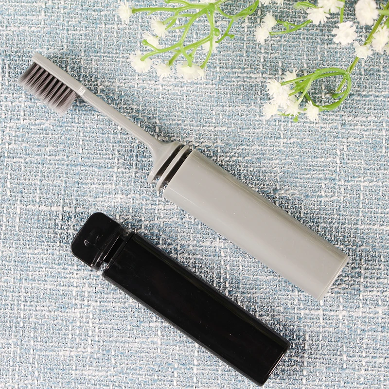 Portable Folding Soft Adult Travel Toothbrush For Travel Camping Hiking Outdoor OEM
