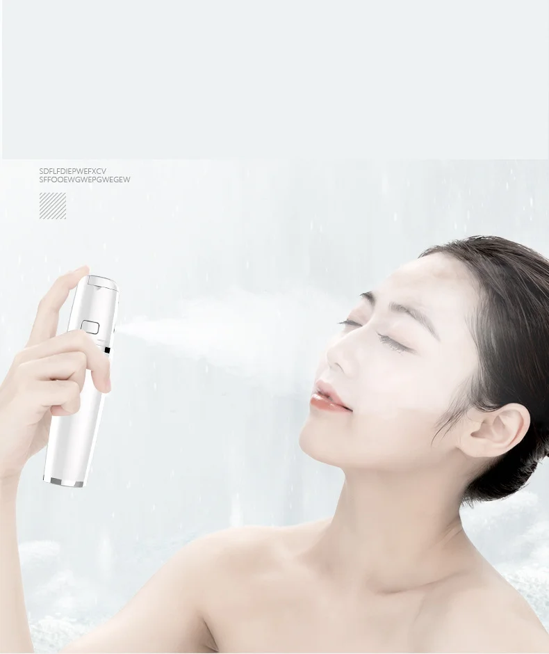 Rechargeable High quality tanning spray  20ml Empty Spray beauty device high pressure facial sprayer nano mister