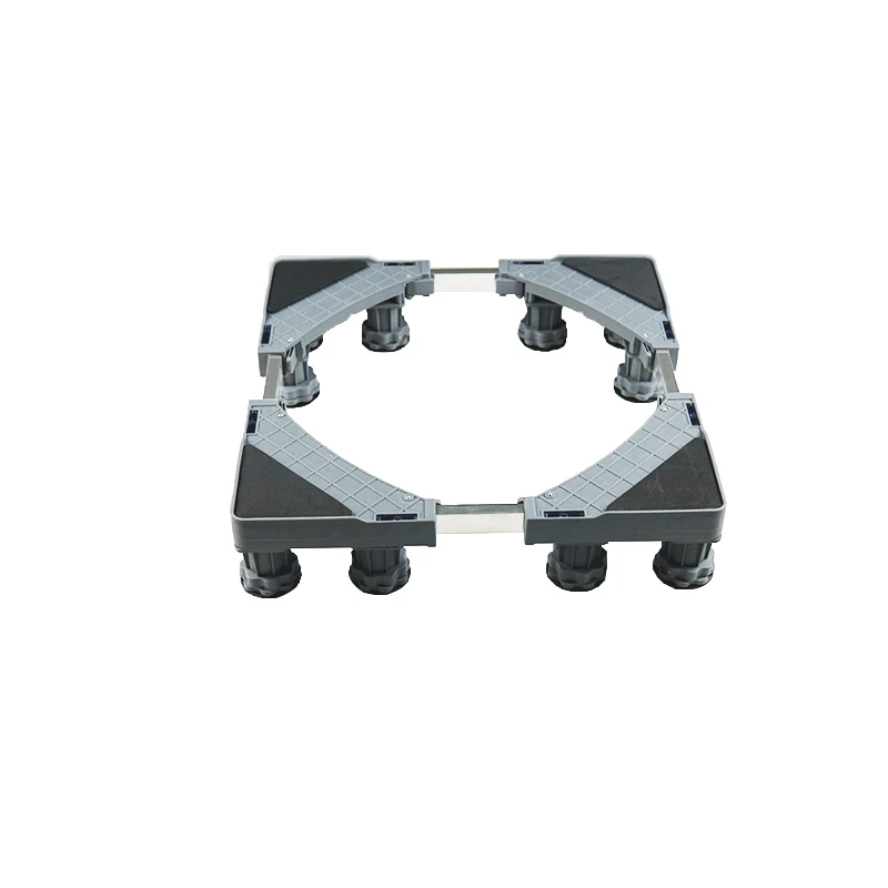 Multifunctional refrigerator base reinforced telescopic washing machine mobile frame washing machine stand