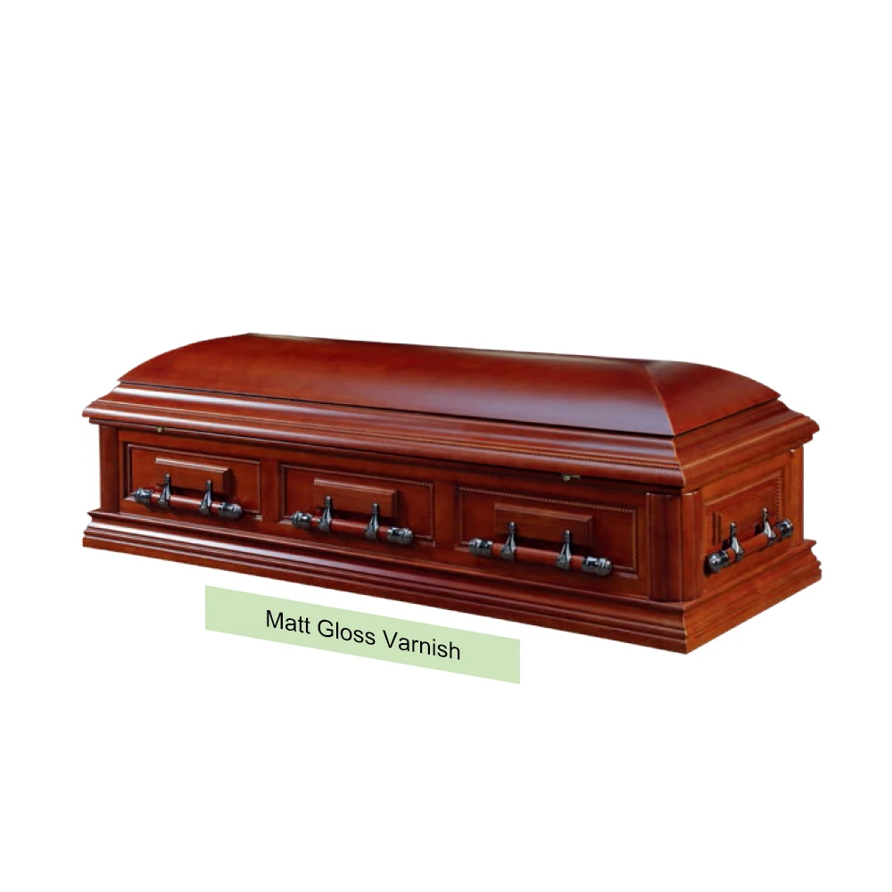 Cheap Adult Paulownia Wooden Coffins Caskets Funeral Supplies Prices