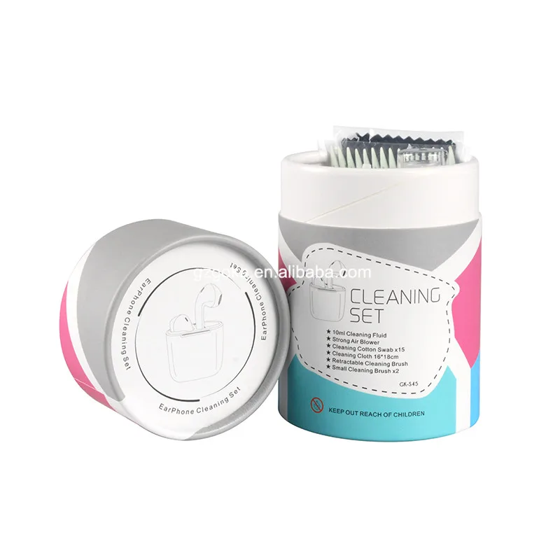 New 1Set Disposable foam swabs Stick headphone cleaning kit  for Airpods 1/2 Case Earphone Phone Charge Port Cleaner