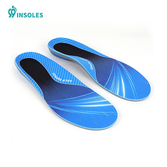 99insoles Custom PU Full-length Plantar Fasciitis Orthotic Shoe Insole Nylon High Arch Support Shell Insoles
