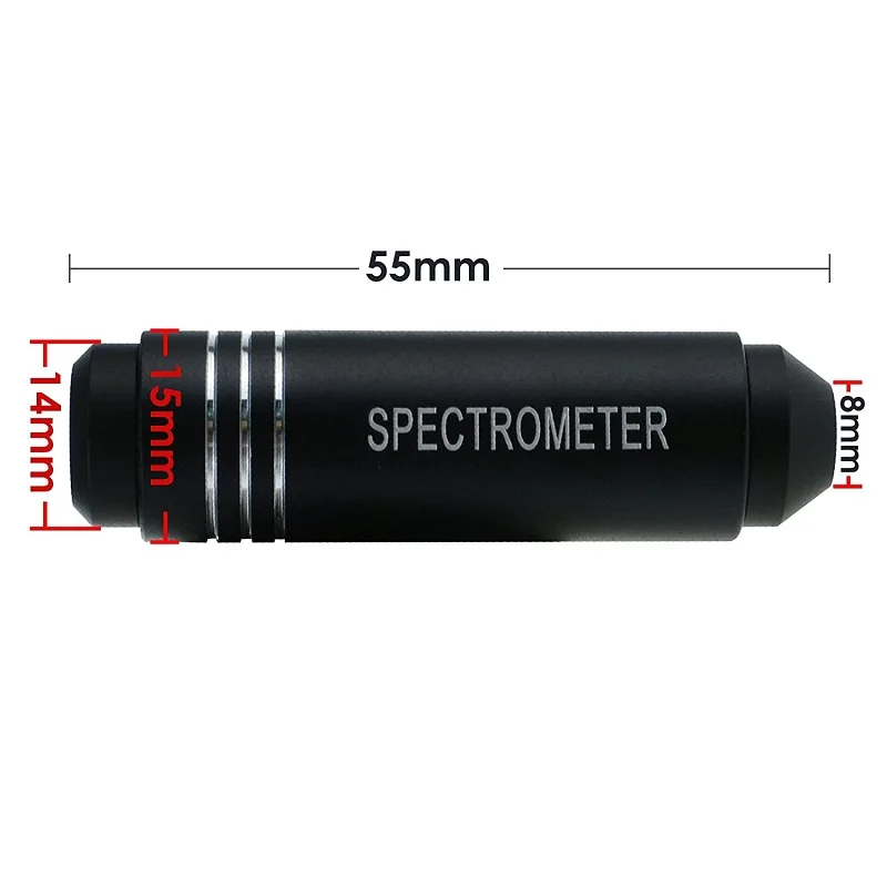 55mm Handheld Pocket Diffraction Grating Gemological Spectroscope for Quick Gemstone Identification