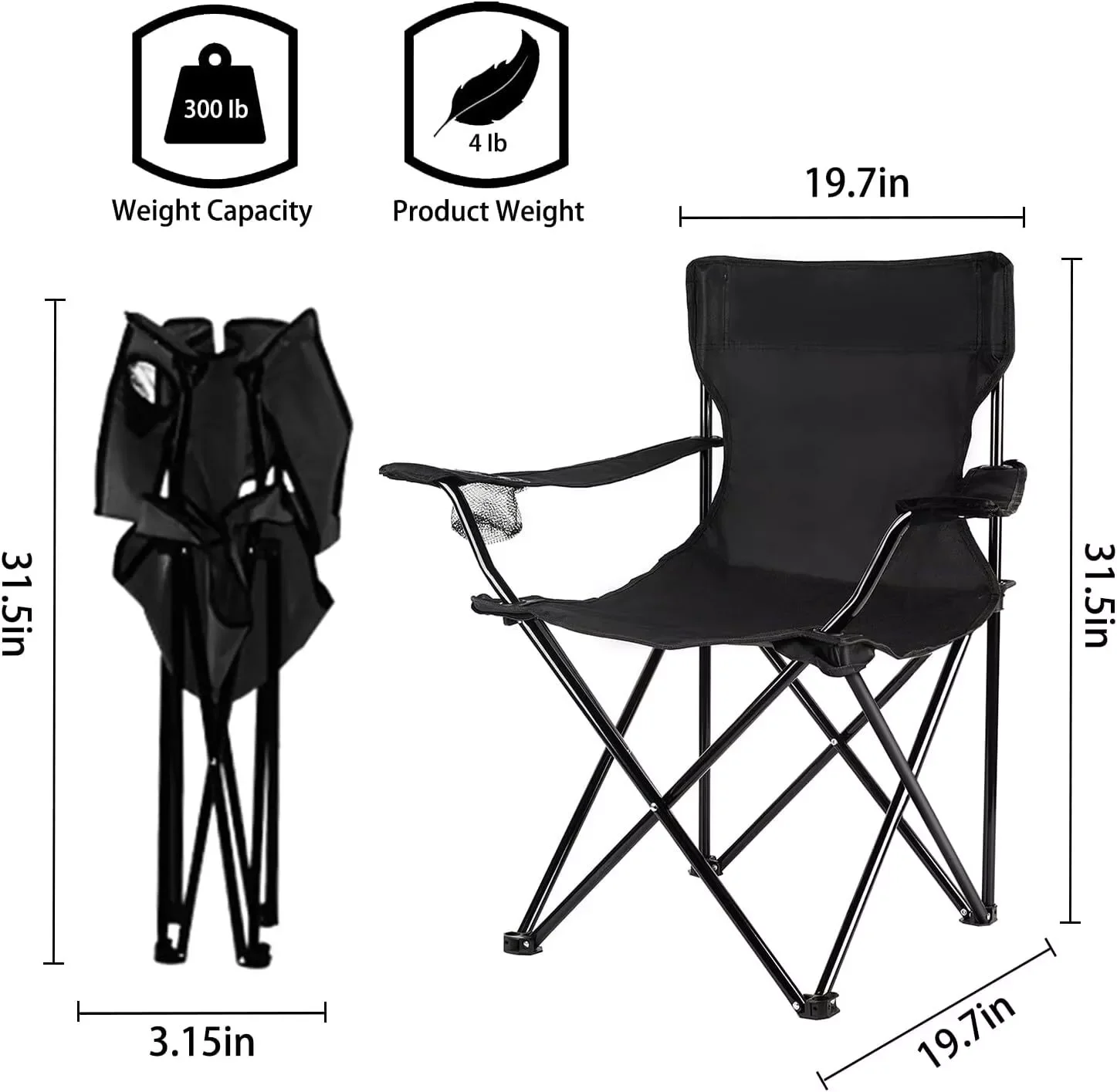 Outdoor Custom Design Logo Printed Outdoor Beach Chair Portable Backpack Chair Fishing Hiking Folding Foldable Camping Chair