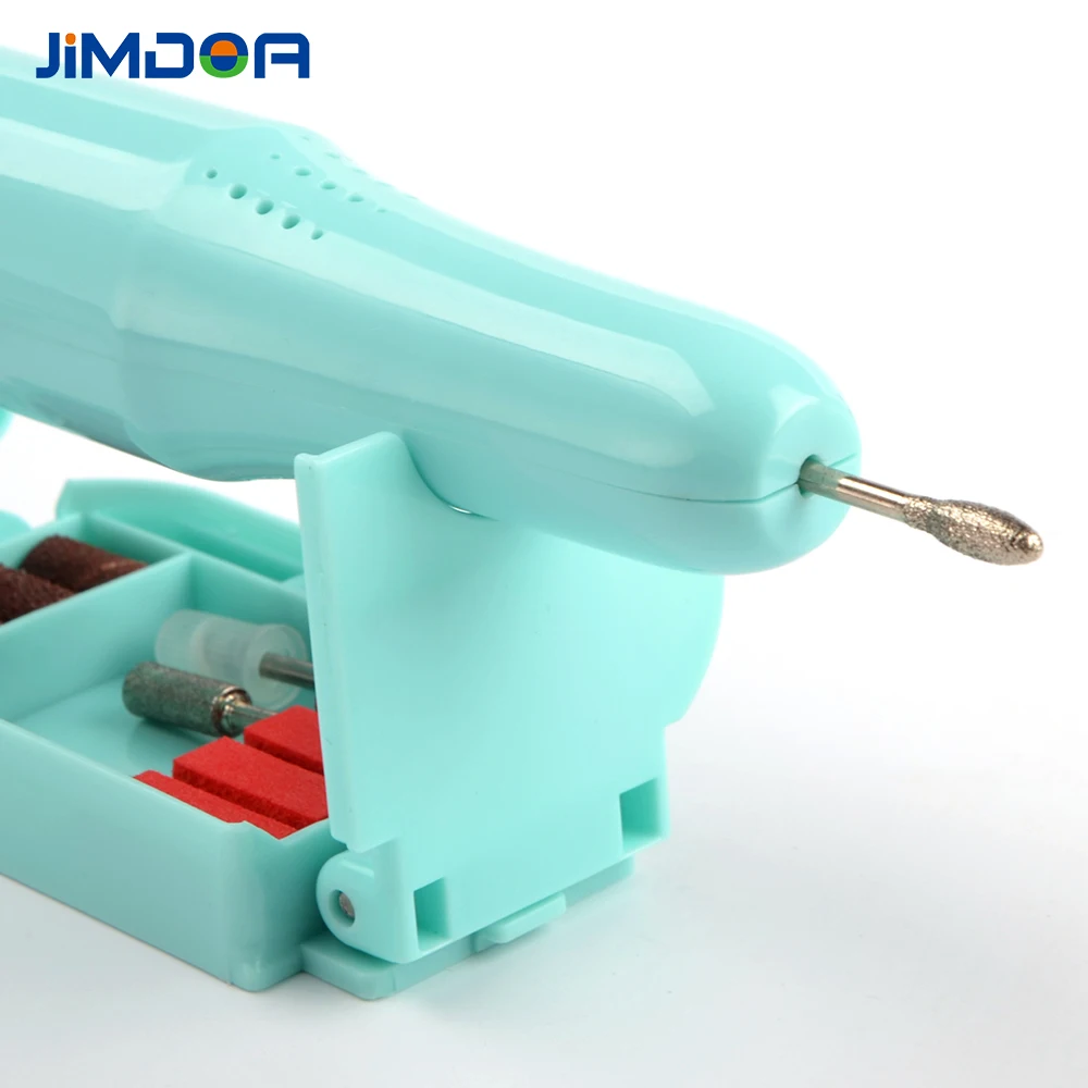 
Professional Finger Toe Nail Care Electric Nail Drill Machine Manicure Pedicure Kit Electric Nail Art File Drill 