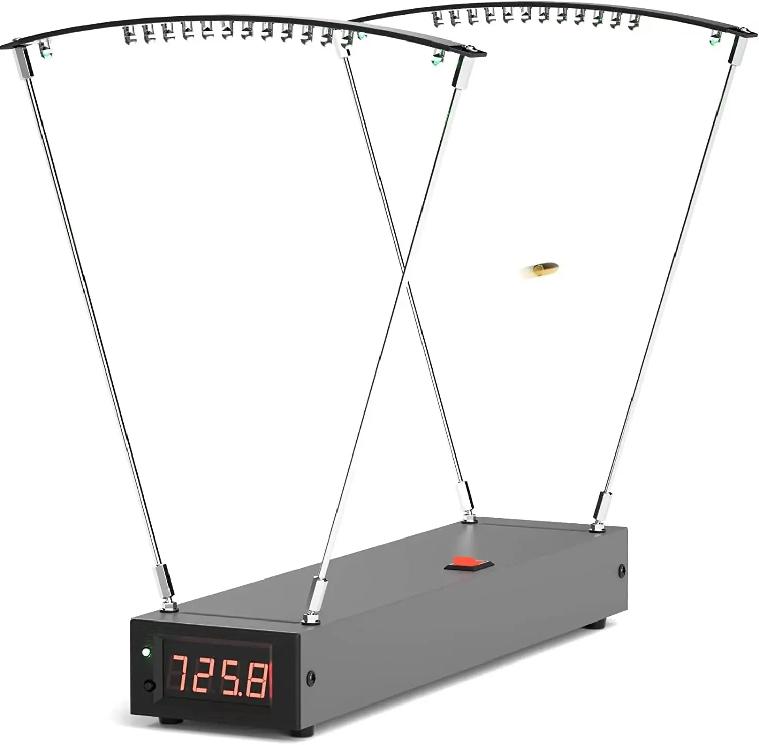 Ballistic Precision Chronograph, Slingshot Bullet Bow Velocity Speed Tester