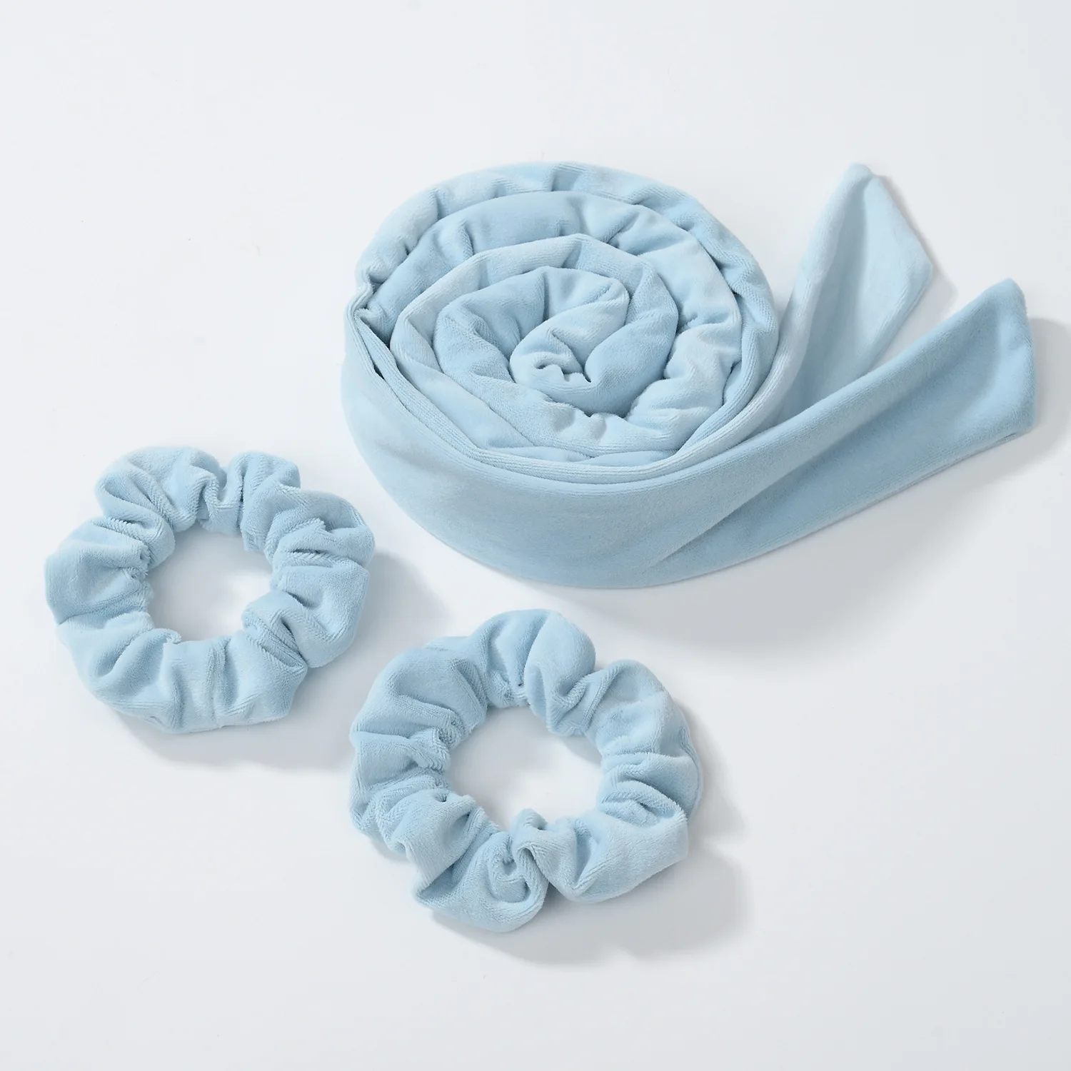 Amazon New Upgrade model Fashion Accessories Soft Flannel Sleeping Hair Band Hair Curler Heatless Curling Rod