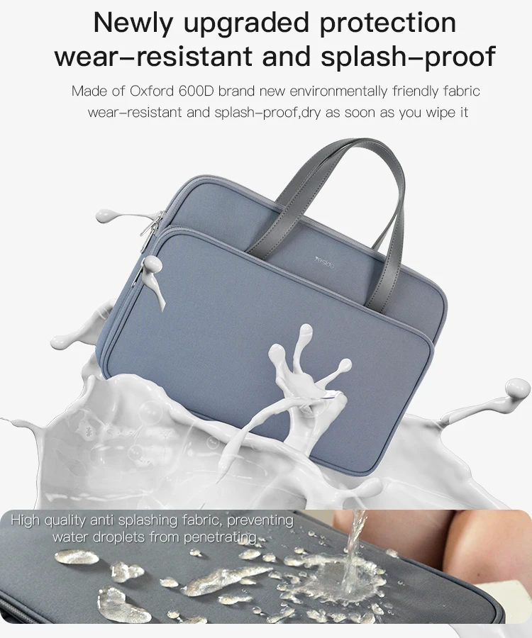 Yesido WB35 Smooth and scratch resistant Multi layered storage Large capacity unbreakable high sensitivity laptop bag