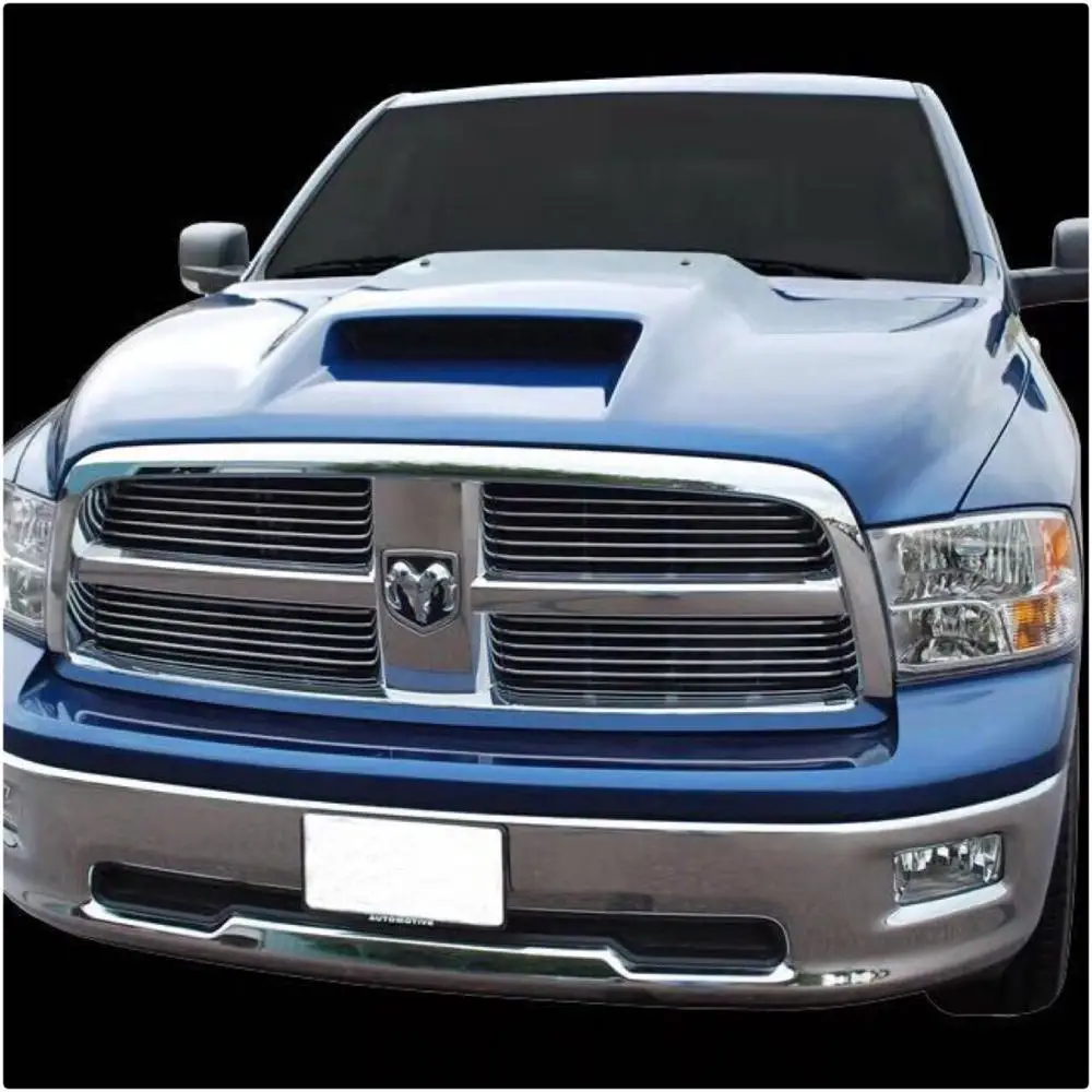 
Unpainted Fiberglass Air Hood Scoop cover for Dodge Ram 1500 2009-2018 