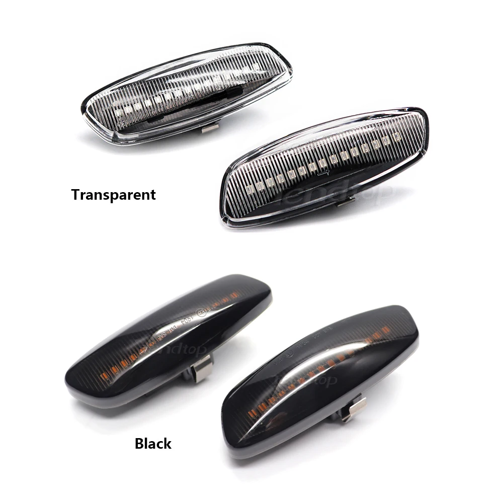 6 solutions Dynamic LED Side Marker lights For Citroen C4 Picasso C3 C5 DS4 Peugeot 308 207 3008 5008 Mirror Lamp