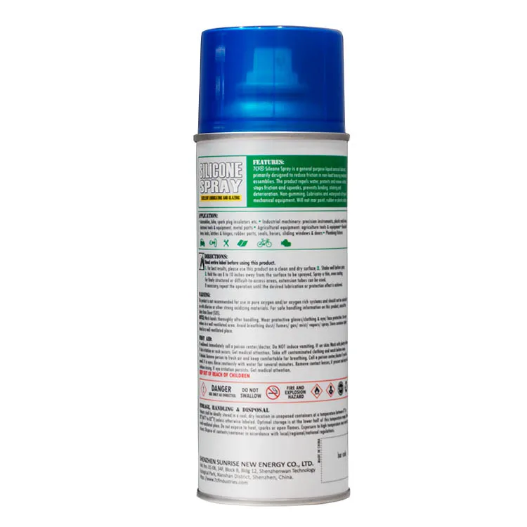7CF Excellent Multi-use Aerosol Lubricant Silicone Spray Lubricant