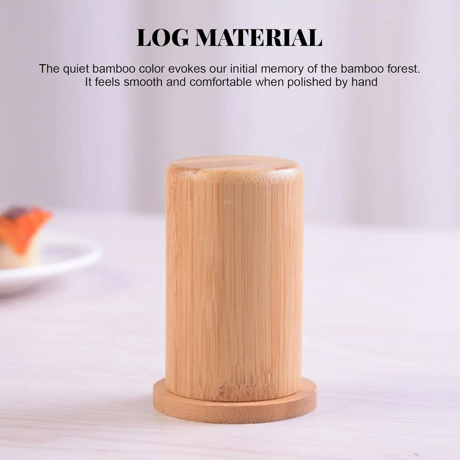 Toothpick Holder Bamboo Toothpick Box Wooden Reusable Toothpick Holder for Unique Home Designs Decorating Unusual Gifts