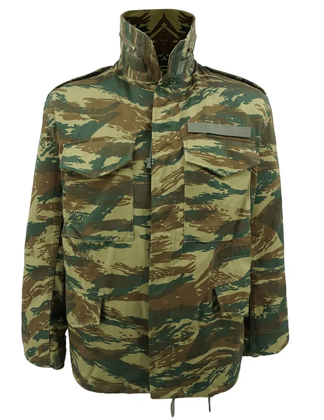 Greece Camouflage anti-infrared camo camo hunting clothing Sateen Winter M65 Field camouflage uniform