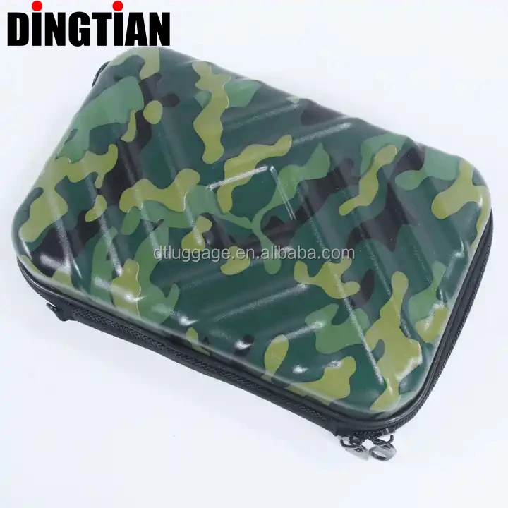 wholesale 7inch Hardshell Customized Mini Suitcase for Travel Hand carry Portable ABS Cross-Shoulder Cosmetic Bag OEM Handbag