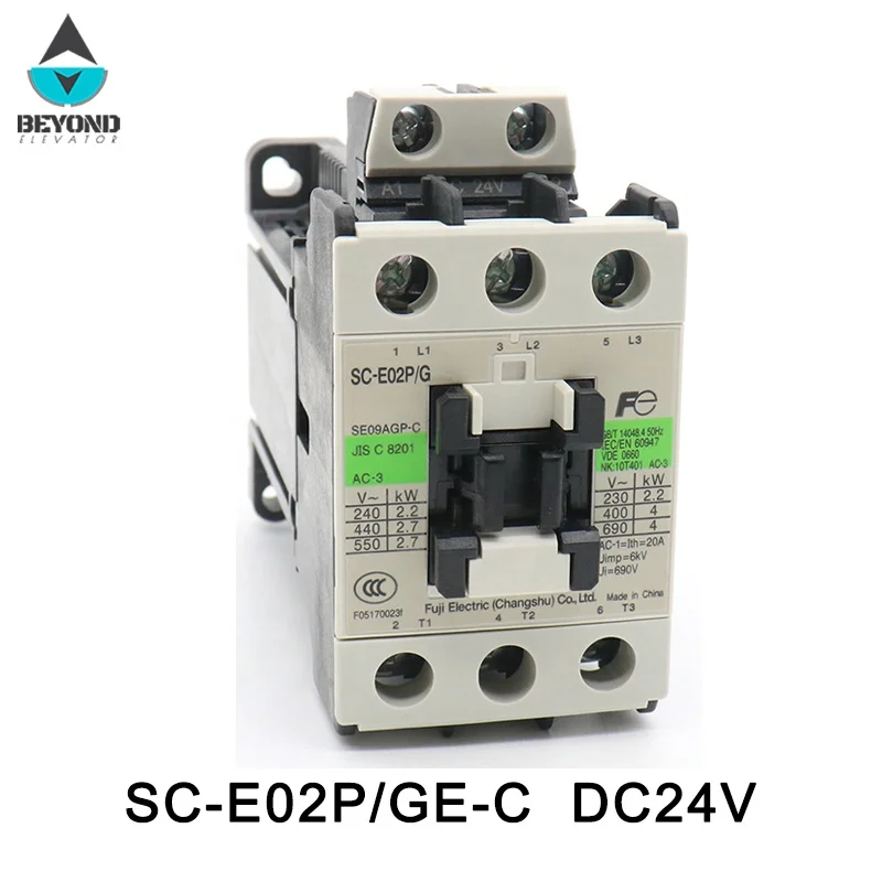 Fuji Elevator DC Contactor SC-E02P/G 03P/G 04P/G 05P/G  elevator parts