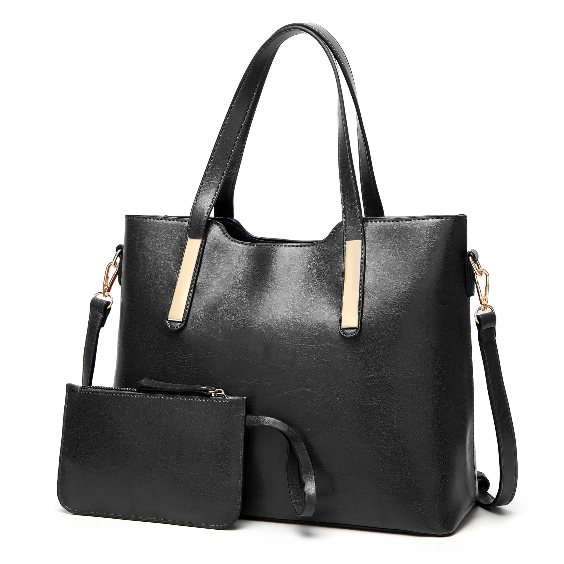Fashion Women wholesale  high quality PU leather Shoulder Bag handbag for women