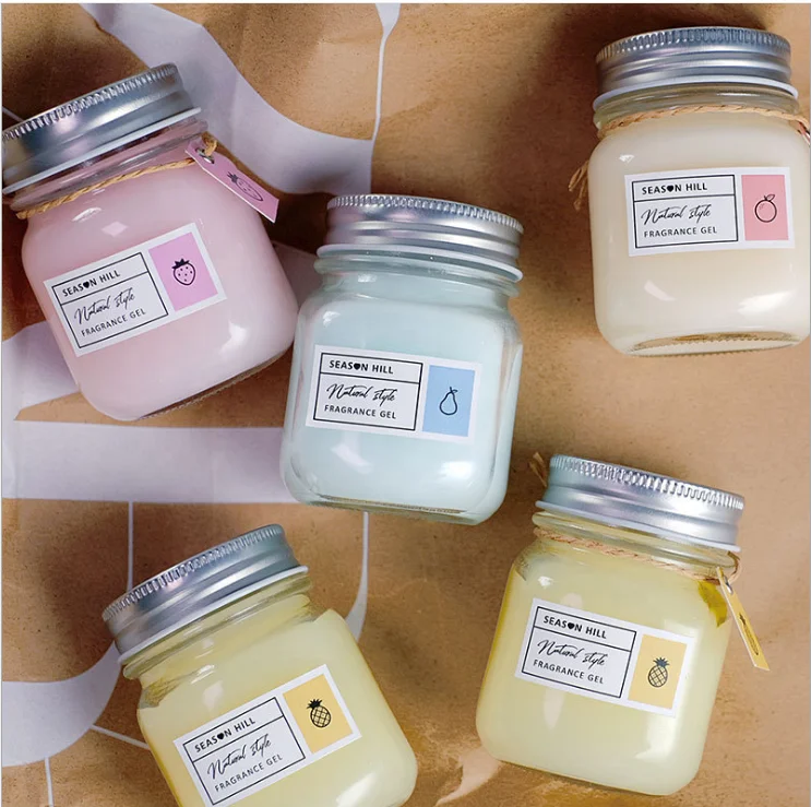 150ml 5oz Custom cute mini glass candle vessels mason jars Empty with metal Lid Wholesale Clear