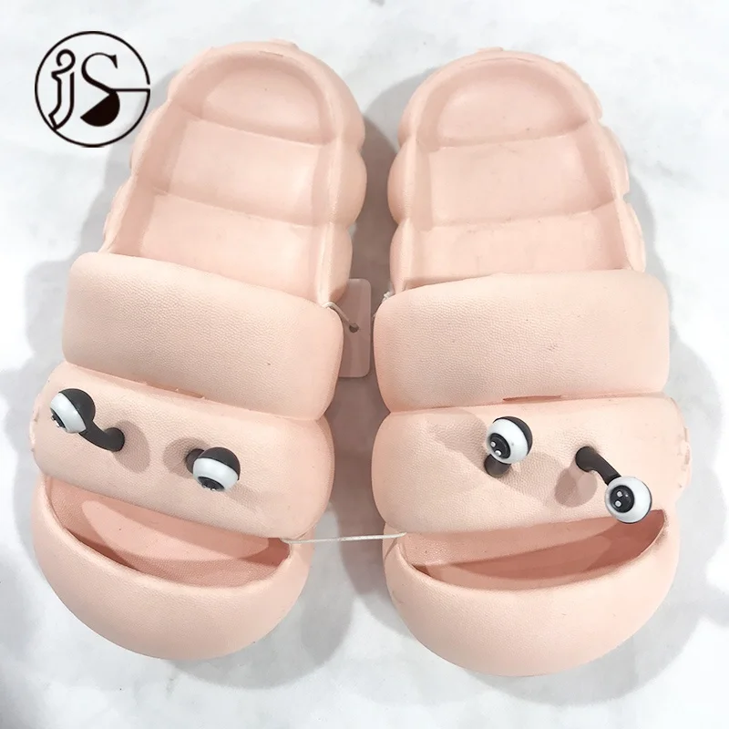 2023 summer kids outdoor indoor casual slides fashion anti slip light weight EVA slippers for children
