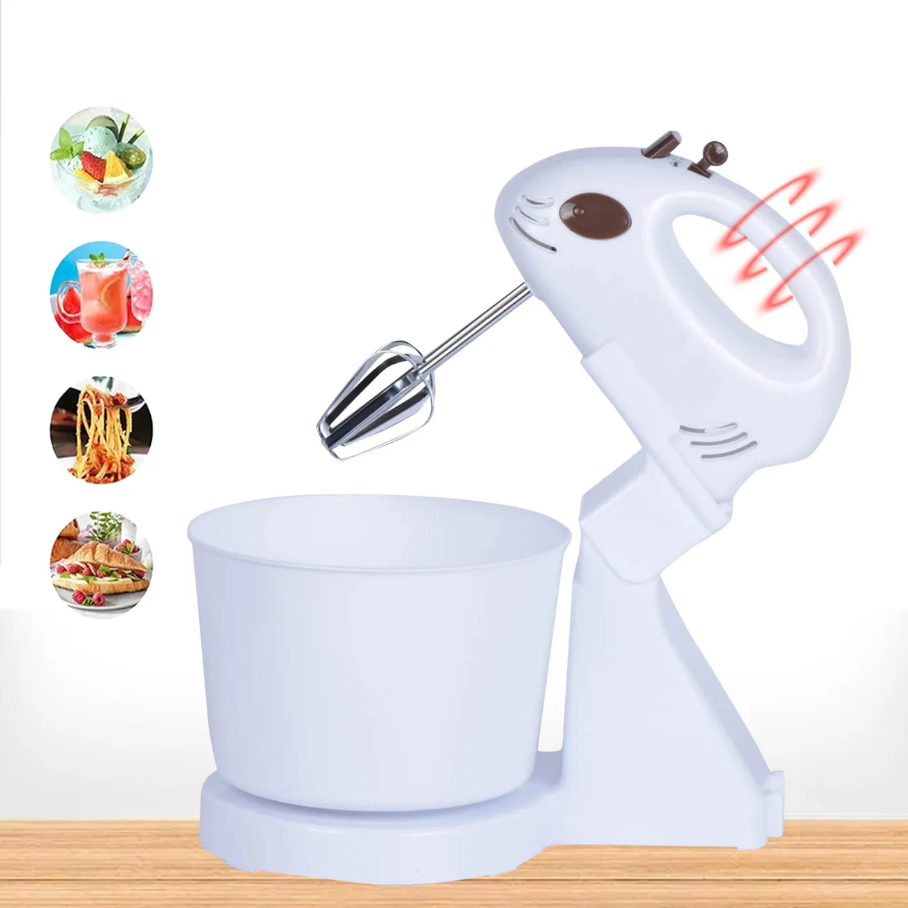 CX-6625 2 в 1 misturador de селфи-Палка с миксеры для бытовых mixeur робот розового и фиолетового цветов красный зеленый Электрический миксер