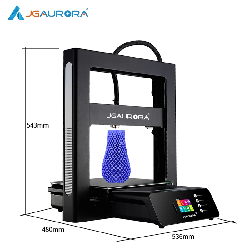 JGAurora / JGMaker A5S 2,8 дюймовый сенсорный экран Высокое качество Настольный OEM 3D принтер Impresora 3D