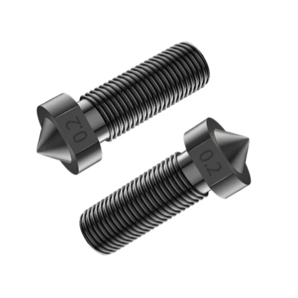 Volcano Nozzle Hardened Steel E3D V5 V6 M6 1.75mm 3D Printer Nozzle 0.4mm 0.2mm 0.3mm 0.5mm 0.6mm  0.8mm 1.0mm