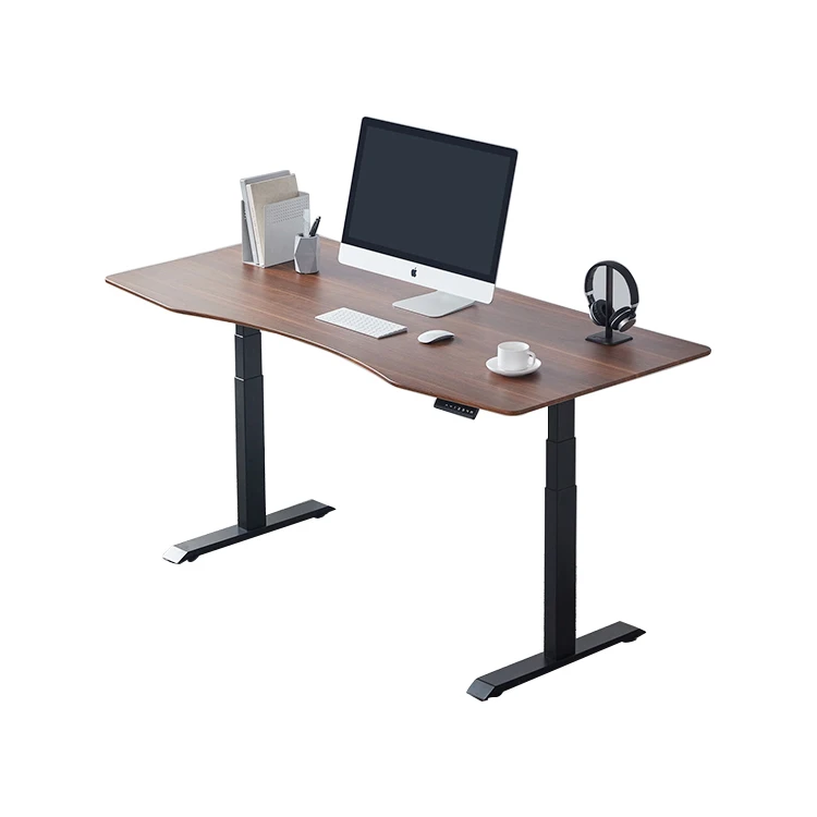Modern Adjustable Height Work Table Computer Standing Electric Table For Office