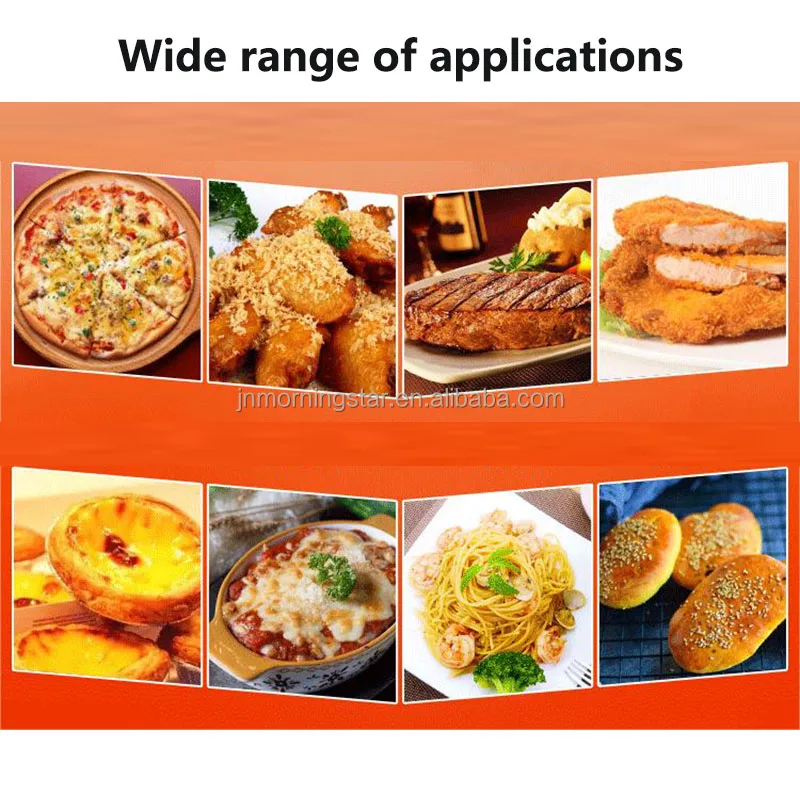 Continuous chain-type pizza oven gas conveyor pizza oven Hot Air Convection Gas Conveyor Pizza Oven Roast Beef Baked Egg Tarts