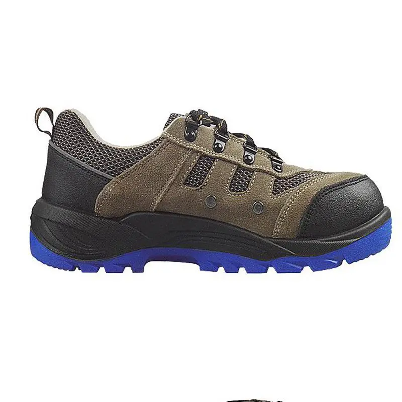 Safty shoes men from  factory hot sales Anti-smash and puncture