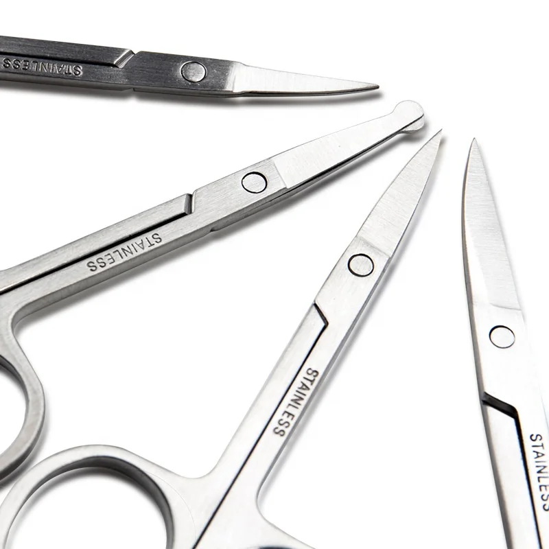Professional Stainless Steel Beauty Nail Cuticle Cutting Scissor Personal Nail Care Manicure Tool Cuticle Scissors